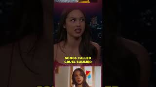 Does Olivia Rodrigo Have Beef With Taylor Swift 😳 [upl. by Siravat]