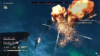 HELLDIVERS 2 Firing airburst fireworks on Liberty Day [upl. by Tory]