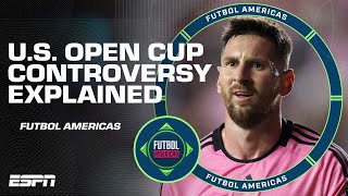 ‘Lionel Messi is the death of the US Open Cup’ 😬 Will MLS play at the 2024 tournament  ESPN FC [upl. by Moon]