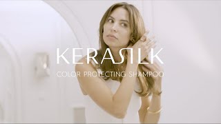 Protecting Shampoo for ColorTreated Hair  KERASILK [upl. by Yrrap]