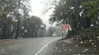 Snowflakes on Mount St Helena [upl. by Morril]