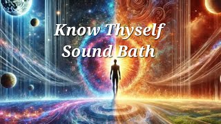 Know Thyself Sound Bath [upl. by Ttereve]