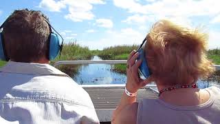 Airboat ride in the Florida Everglades Royal Caribbean Excursion 2016 [upl. by Dearborn]