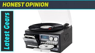 Immersive Retro Experience PAREIKO 9in1 Record Player Review [upl. by Yeslehc]