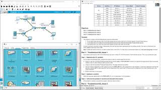 7324 Packet Tracer  Troubleshooting Standard IPv4 ACLs Updated [upl. by Filippo]