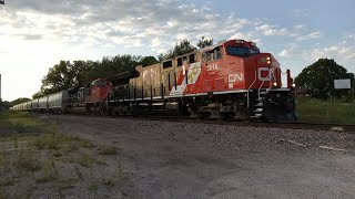 CN 3015CN Veterans Unit Leads M338 with Beautiful Clouds [upl. by Elolcin24]