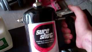 Sure Shot aerosol Spray Can Review [upl. by Ahasuerus556]