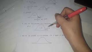 Identifying percentile using t table [upl. by Heer137]