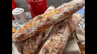 Amazing French Baguette Recipe [upl. by Ispep]