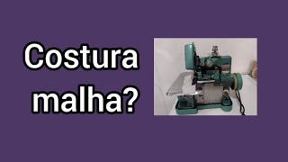 Overlock GN16D costura malha [upl. by Yleve560]