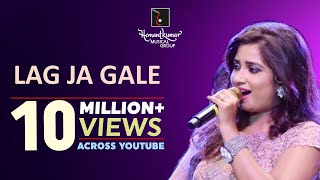 Shreya Ghoshal sings Lag Ja Gale Once More with Symphony Orchestra of Hemantkumar Musical Group [upl. by Elreath]