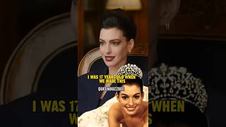 Anne Hathaway Recalls Her Experience as Amelia in Princess Diaries 👑 AnneHathaway shorts [upl. by Dambro]