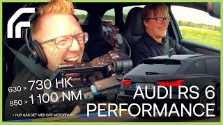 Audi RS 6 Performance med Ferrita Powerpack [upl. by Scoville]