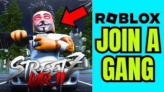 How To JOIN A GANG In Streetz War 2 Roblox FULL GUIDE 2024 [upl. by Thierry869]