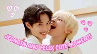 Stray Kids Jeongin and Felix cutest moments pt 2 [upl. by Nitsirhc]