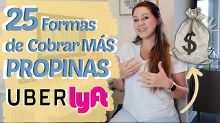 Los Mejores 25 Consejos Para Ganar Más Propinas en Uber y Lyft Español [upl. by Philan]