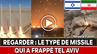 Iran Israël Hezbollah Regardez le type de missiles iraniens qui ont frappé Tel Aviv [upl. by Errick]