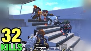 WATCH WHAT I DID HERE   32 KILLS SOLO VS SQUAD  PUBG MOBILE TACAZ [upl. by Bohlin]