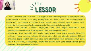 Accounting for Leases Lessee vs Lessor AKM 2  Kelas D Kelompok A [upl. by Terra]