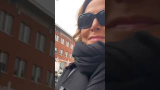 BARBARA DURSO nella morsa del freddo milanese 🥹 [upl. by Melania]