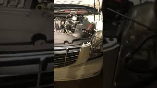 How to remove 0611 Cadillac DTS starter and intake manifold knock sensor 1 [upl. by Odrahcir52]