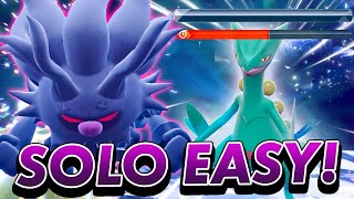 UPDATE The FASTEST Pokemon BUILD to SOLO 7 Star SCEPTILE Tera Raid in Scarlet and Violet DLC final [upl. by Zile]