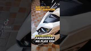 Front Fairing Removal Guide Rusi Flex 125i [upl. by Ettennil]