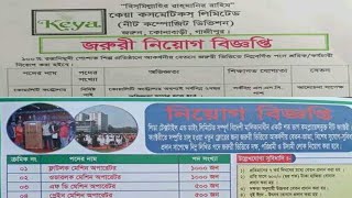 Garments Job Circular garmentsworker [upl. by Leigha]