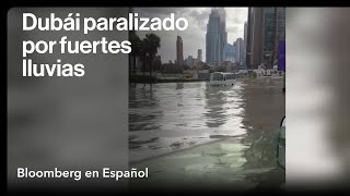 Las lluvias torrenciales y las inundaciones paralizan Dubái [upl. by Niwre]