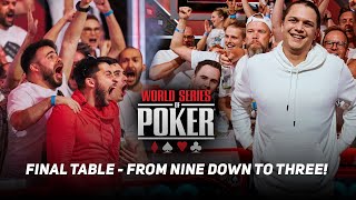 WSOP Main Event 2024 FINAL TABLE  Who Makes The Final Three [upl. by Scarlett555]