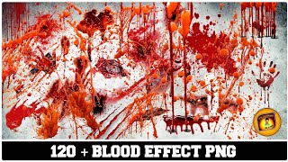 Blood Effect Png  Vijayabala Design [upl. by Faunia]