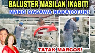 MANG GAGAWA NAKATOTUK BALUSTER MASILAN IKABIT [upl. by Dunstan]