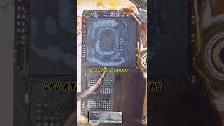 Cpu and ufs emmc 254 opening cpu mobilephone smartphone shorts [upl. by Elehcir]