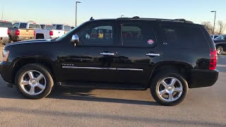 2011 USED CHEVROLET TAHOE LTZ NAV DVD MOON QUADS BLACK WALKAROUND 31999 SOLD 9299 [upl. by Davon]