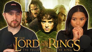 GIRLFRIEND FINALLY WATCHES The Lord Of The Rings Fellowship Of The Ring  REACTIONREACTION [upl. by Sieber236]