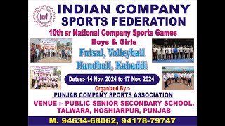 2ND NATIONAL OCEAN GAMES 2024 UNDER 19 BOYS amp GIRLS AT PUBLIC SENIOR SECONDARY SCHOOL TALWARA day 2 [upl. by Ndnarb]