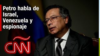 Entrevista a Petro presidente de Colombia acusa a Israel de genocidio y no reconoce a Maduro [upl. by Arbma136]