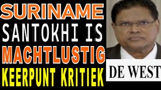 SURINAME VHP Santokhi is Macht Lustig Keerpunt De West Verkiezing 2025 SU NA ME 2024 [upl. by Bray789]