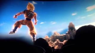 Dragon Ball Z Film The Real 4D Goku vs Freeza in cinema [upl. by Tamas704]