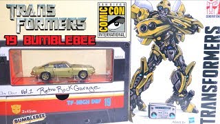 【SDCC 2018 トランスフォーマー】限定カラー！SS19 バンブルビー ヲタファのTFレビュー  SDCC 2018 Bumblebee [upl. by Nylrahc491]