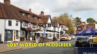 The Lost World of Middlesex  a walk along the River Pinn 4K [upl. by Safier829]