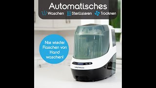 Baby Brezza  Bottle Washer Pro®  Schweiz [upl. by Arihsat942]