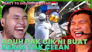 👴🏼PAKCIK KANTOI BUSUK 🤢  REACTING TO INDONESIAN MEMES W OOHAMI [upl. by Celeste]