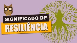 SIGNIFICADO DE RESILIÊNCIA [upl. by Newmark300]