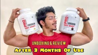 GNC Whey Protein Unboxing amp Review  3 MONTHS OF USE  Healthkart Authenticity  Good For Students [upl. by Nairoc532]