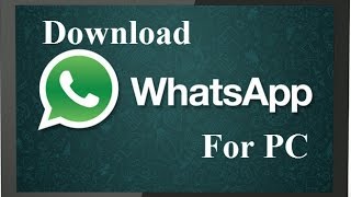 WhatsApp For PCLaptop Download in Windows 8187 [upl. by Lativa799]