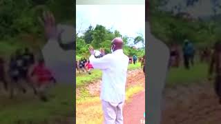 Museveni greetings to his village people [upl. by Yretsym]