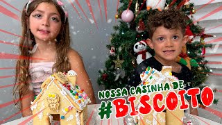 CASINHA DE BISCOITO DE NATAL para o PAPAI NOEL [upl. by Conall]