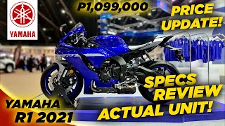 Yamaha R1 Quick Review Specs and Price Update Philippines  Actual Unit [upl. by Akiemat]