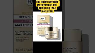 RoC Retinol Correxion Max Hydration AntiAging Daily Face Moisturizer skincare beauty [upl. by Naujyt]